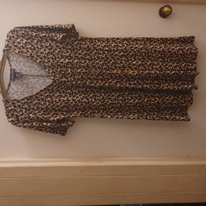 Ladies animal print dress